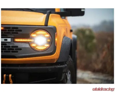 Morimoto XB LED Headlights (Amber DRL) Ford Bronco 2021+ - LF497-A