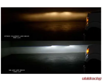 Morimoto XB LED Headlights (White DRL) Ford F-150 2021-2023 - LF498