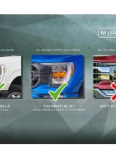 Morimoto XB LED Headlights (White DRL) Ford F-150 2021-2023                                     - LF498 - Image 7