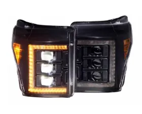 Morimoto XB LED Headlights (Amber DRL) Ford 2011-2016
