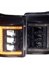 Morimoto XB LED Headlights (Amber DRL) Ford 2011-2016                                     - LF505-A-ASM - Image 15