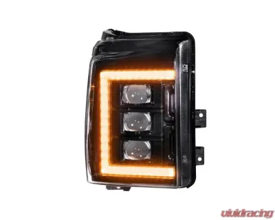 Morimoto XB LED Headlights (Amber DRL) Ford 2011-2016 - LF505-A-ASM