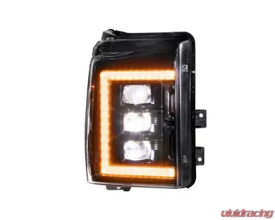 Morimoto XB LED Headlights (Amber DRL) Ford 2011-2016 - LF505-A-ASM