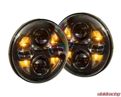 Morimoto Sealed7 2.0 Headlights Jeep Wrangler 2007-2017 - LF516