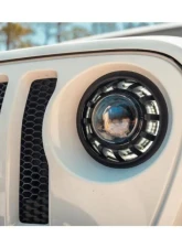 Morimoto Super7 Headlights Jeep Gladiator | Wrangler 2018+                                     - LF517 - Image 2
