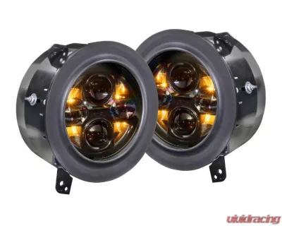 Morimoto Sealed7 2.0 Headlights Jeep Gladiator | Wrangler 2018+ - LF518