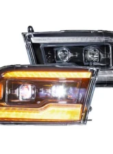Morimoto XB LED Headlights (Amber) Dodge | Ram 2009-2024                                     - LF520-A-ASM - Image 14