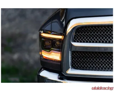 Morimoto XB LED Headlights (Amber) Dodge | Ram 2009-2024 - LF520-A-ASM