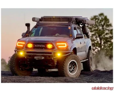 Morimoto XB Hybrid LED Headlights (Amber) Toyota Tacoma 2012-2015 - LF529-A