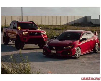 Morimoto XB Hybrid LED Headlights (Amber) Toyota Tacoma 2012-2015 - LF529-A