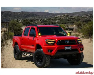 Morimoto XB Hybrid LED Headlights (Amber) Toyota Tacoma 2012-2015 - LF529-A