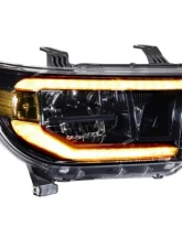 Morimoto XB LED Headlights (Amber) Toyota Sequoia | Tundra 2007-2018                                     - LF533-A-ASM - Image 3