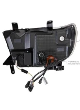 Morimoto XB LED Headlights (Amber) Toyota Sequoia | Tundra 2007-2018                                     - LF533-A-ASM - Image 6