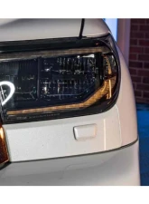 Morimoto XB LED Headlights (Amber) Toyota Sequoia | Tundra 2007-2018                                     - LF533-A-ASM - Image 8