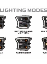 Morimoto XB LED Headlight Set Ford F-150 2015-2017                                     - LF550.2 - Image 7