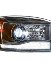 Morimoto XB Hybrid LED Headlight (Set) Dodge 2006-2008                                     - LF558 - Image 4
