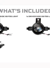 Morimoto Type-Mopar Projector XB LED Fog Light Set (White) Chrysler | Dodge | Jeep 2011-2021                                     - LF620 - Image 2