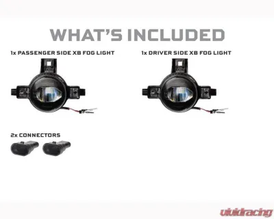 Morimoto Type-Mopar Projector XB LED Fog Light Set (White) Chrysler | Dodge | Jeep 2011-2021 - LF620