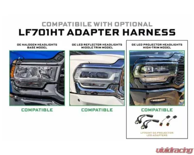 Morimoto XB LED Headlights (Set) Dodge Ram HD 2019-2024 - LF701