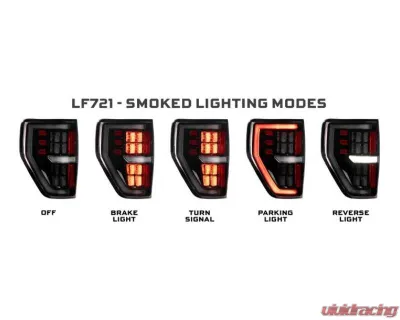 Morimoto XB LED Taillights (Smoked Lens) Ford F-150 2009-2014 - LF721