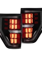 Morimoto XB LED Taillights (Smoked Lens) Ford F-150 2009-2014                                     - LF721 - Image 5