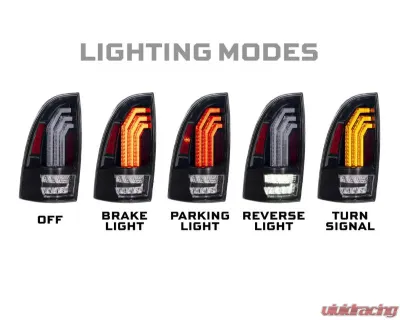 Morimoto Clear XB Led Tail Lights Toyota Tacoma 2005-2015 - LF727