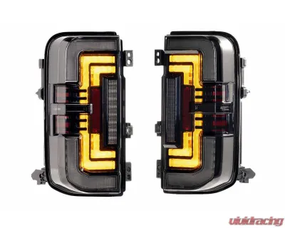 Morimoto Smoked Lens XB LED Low Profile Tail Lights Ford Bronco 2021+ - LF750
