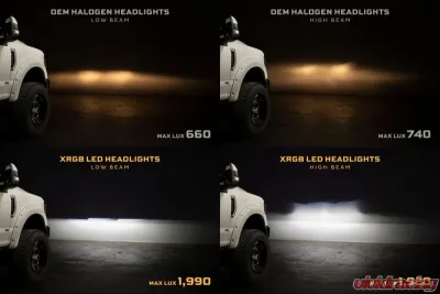 Morimoto XRGB LED Headlights Ford F-250 | F-350 | F-450 Super Duty 2017-2019 - LF777