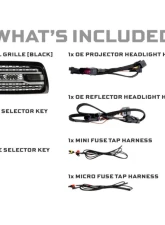 Morimoto XBG LED Grille (Black) Ram 2500 | 3500 2013-2018                                     - XBG27 - Image 3