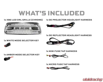 Morimoto XBG LED Grille (Chrome) Ram 2500 | 3500 2013-2018 - XBG28