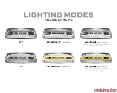Morimoto XBG LED Grille (Chrome) Ram 2500 | 3500 2013-2018 - XBG28