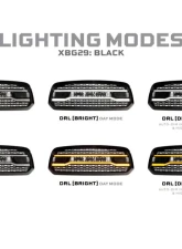 Morimoto XBG LED Grille (Black) Ram 1500 2013-2018                                     - XBG29 - Image 6
