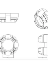 Morimoto Apollo 2.0 Flat Projector Shrouds                                     - S120 - Image 5