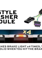 Morimoto X3B LED Third Brake Light F1 Rapid-Flash Module Chevrolet | Dodge | Ford | GMC | Ram | Toyota 2000+                                     - X3B01 - Image 4