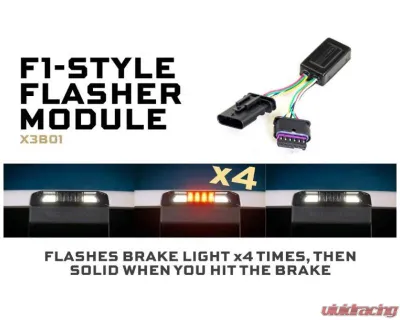 Morimoto X3B LED Third Brake Light F1 Rapid-Flash Module Chevrolet | Dodge | Ford | GMC | Ram | Toyota 2000+ - X3B01
