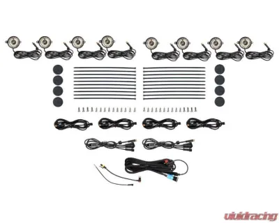 Morimoto Rock Light Kit (White LED/8 Pack) - XRL15