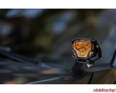 Morimoto 4Banger 2.0 NCS Combo Yellow LED Pods Set - BAF004.2Y