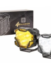 Morimoto 4Banger 2.0 NCS Combo Yellow LED Pods Set                                     - BAF004.2Y - Image 12