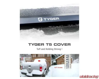 Tyger Auto T5 Alloy Hardtop Truck Bed Tonneau Cover (5'7" Bed) Dodge Ram 1500 2002-2021 - TG-BC5D3015