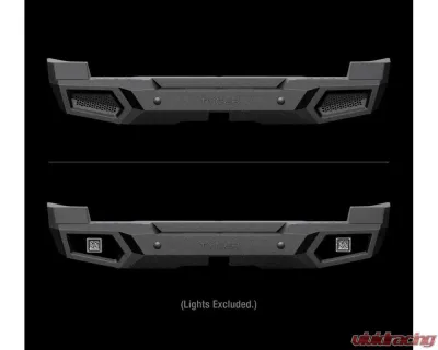 Tyger Auto Textured Black Fury Rear Bumper Toyota FJ Cruiser 2007-2014 - TG-BP9T80698