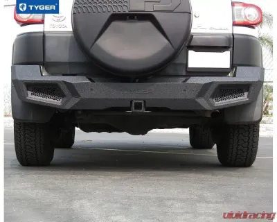 Tyger Auto Textured Black Fury Rear Bumper Toyota FJ Cruiser 2007-2014 - TG-BP9T80698
