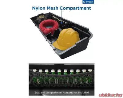 Tyger Auto Under Seat Storage Box Chevrolet Silverado | GMC Sierra 1500|2500|3500 Crew Cab 2007-2014 - TG-CB5C2358