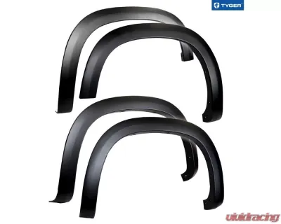 Tyger Auto Factory Style Fender Flares (Paintable Fine-Textured Matte Black) Chevrolet Silverado 1500 2019-2021 - TG-FF6C4338