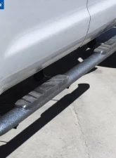 Tyger Auto 3.5" Textured Black Step Bars Toyota Tundra Double Cab 2007-2021                                     - TG-SS2T35078 - Image 4