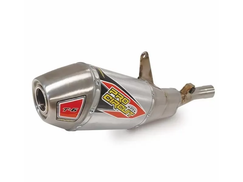 Pro Circuit T-6 Stainless Steel Slip-On Exhaust Honda CRF250R 2022+ - 0112225A