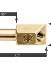 Dakota Digital Small Block Chevy Oil Pressure Adaptor 130070 for 1969-1982 Models                                     - 130070 - Image 5
