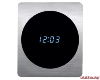 Dakota Digital Aluminum Clock Panel with VFD Clock for 1940 Ford ALC-40-CLK - ALC-40-CLK