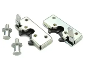 Dakota Digital BCL-2 Dual Rotor Door Latches for 1967-1969 Chevrolet Camaro, Black Finish