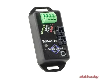 Dakota Digital BIM-03-2 Pressure Module for Classic Cars, 12V, Black Finish - BIM-03-2