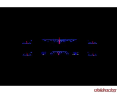 Dakota Digital HDX System Silver Face for 1967-1972 Ford Pickup, HDX-67F-PU-S - HDX-67F-PU-S